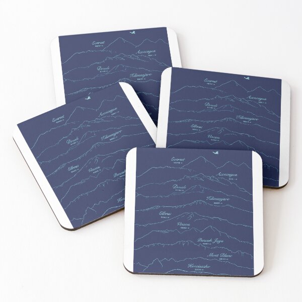 Item preview, Highest Peaks of the World designed and sold by Liliaphylla.
