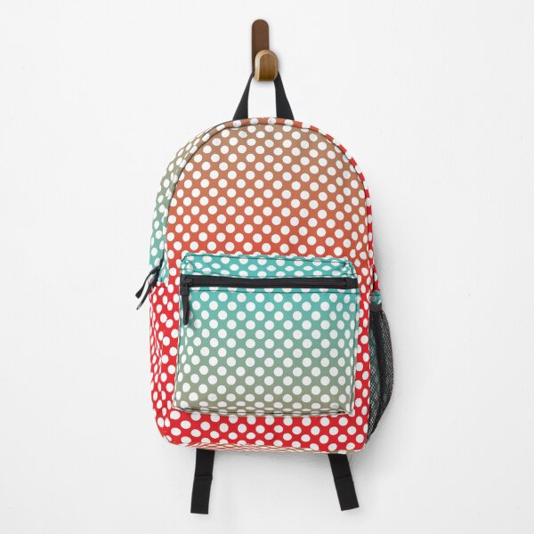 Item preview, Totally Dotty! White on a Sunset Gradient Polka Dot Design Pattern designed and sold by Aureusglow.