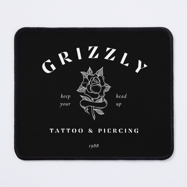 Item preview, The Grizzly Tattoo & Piercing Shop designed and sold by Grizzlytees.