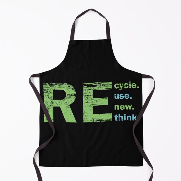 Item preview, Recycle Reuse Renew Rethink Crisis Environmental Activism 2023 green and blue designed and sold by MrStrangen.