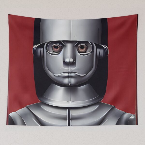 Aperçu de l'œuvre Robots dans le style d'Antonello da Messina créée et vendue par CRAFTER-MEDIA.