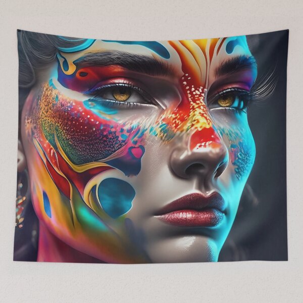 Item preview, The Wild Within: A Surreal Portrait of the Animalistic Feminine designed and sold by artmanikin.