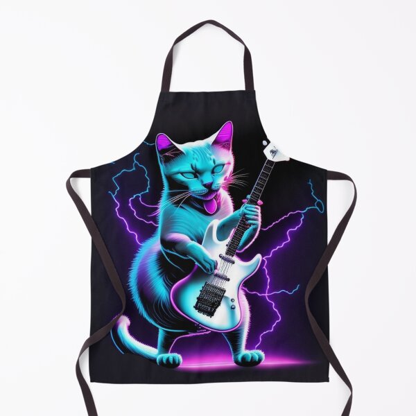 Item preview, Music T-shirt Cat Play Guitar VOL 1 designed and sold by recipestv7.