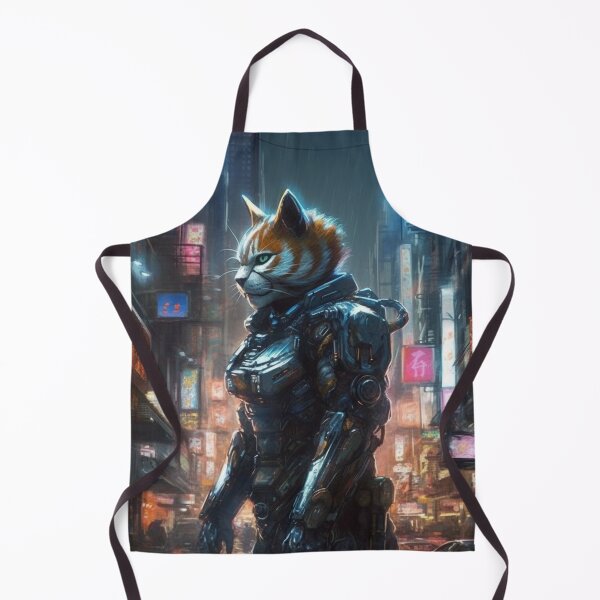 Item preview, Cyberpunk Felines #8E8EDE58D designed and sold by nixlim.
