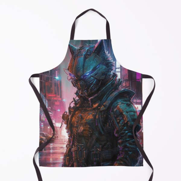 Item preview, Cyberpunk Felines #19C5B5755 designed and sold by nixlim.
