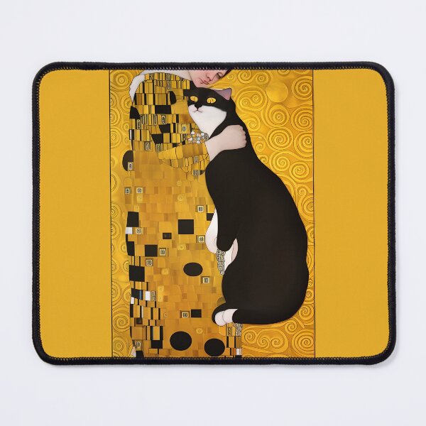 Item preview, Gustav Klimt Cat Art designed and sold by FelineLicky.