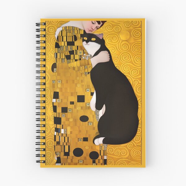 Item preview, Gustav Klimt Cat Art designed and sold by FelineLicky.