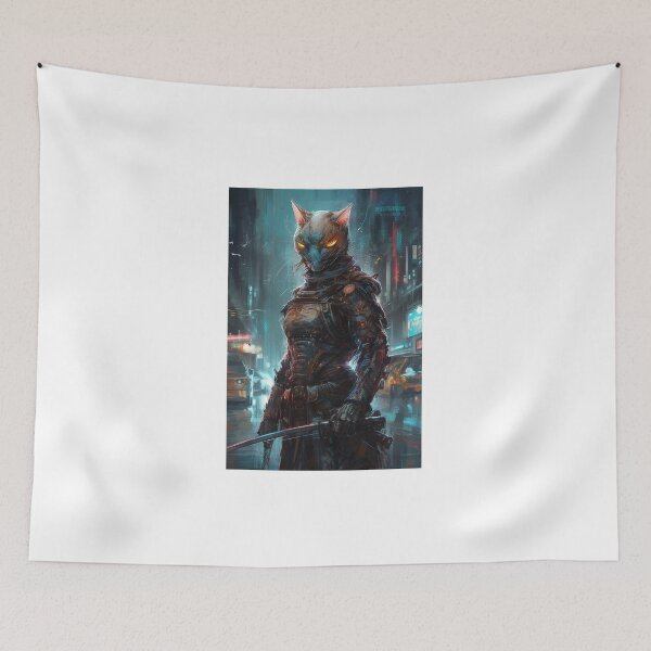 Item preview, Cyberpunk Felines #3385BC443 designed and sold by nixlim.