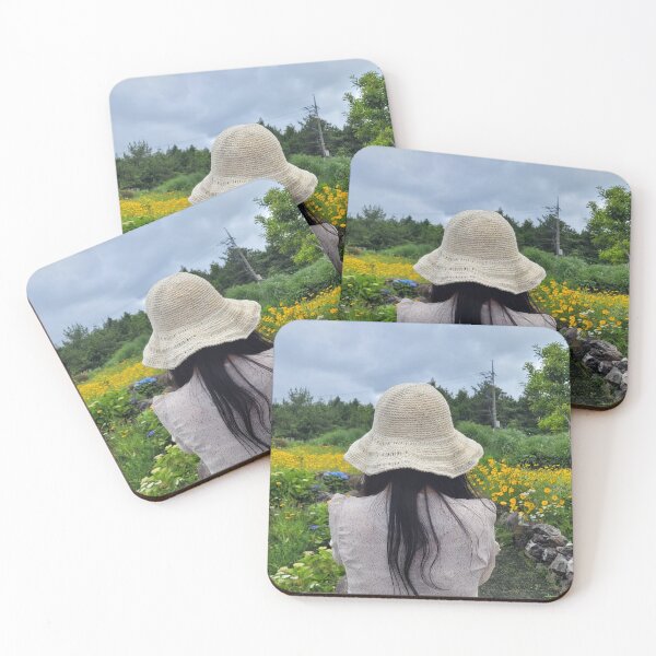 Item preview, Lady in front of the garden designed and sold by Kori-shop.