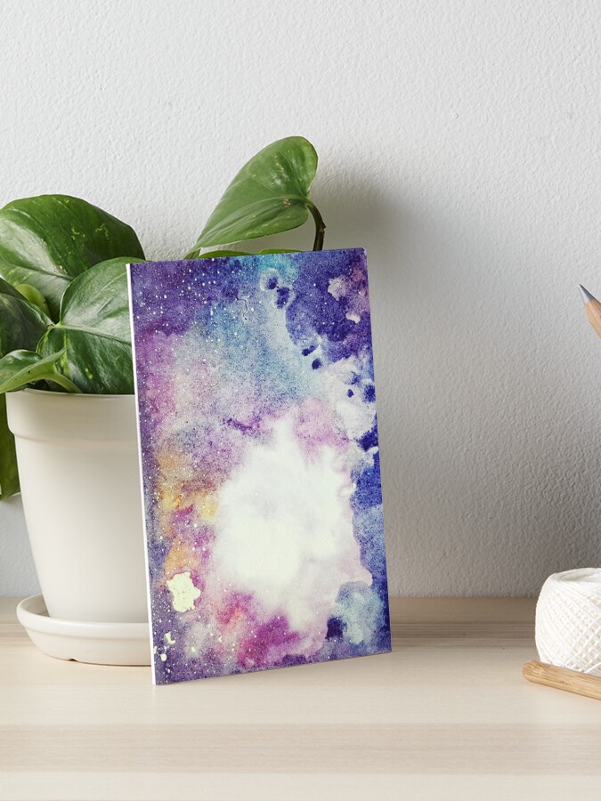 Galaxy 5x7 watercolor painting