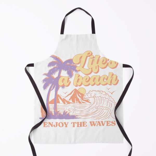 Item preview, Retro - life's a beach, enjoy the waves designed and sold by jechaiyells.