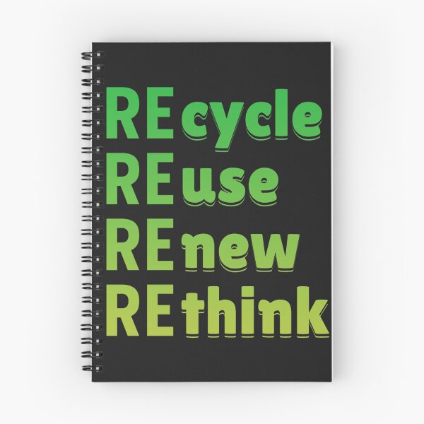 Item preview, Recycle Reuse Renew Rethink earth day designed and sold by somi3art.