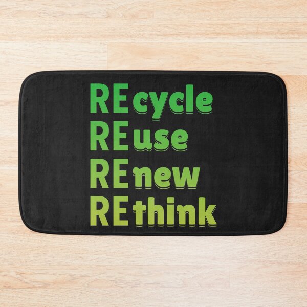 Item preview, Recycle Reuse Renew Rethink earth day designed and sold by somi3art.
