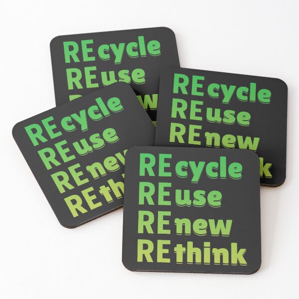 Item preview, Recycle Reuse Renew Rethink earth day designed and sold by somi3art.