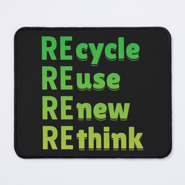 Item preview, Recycle Reuse Renew Rethink earth day designed and sold by somi3art.