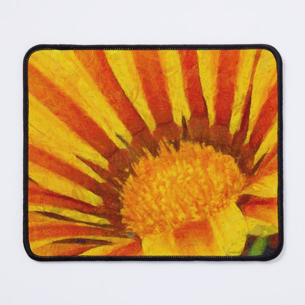 Item preview, Red and Yellow Gazania Acrylic Painting designed and sold by taiche.