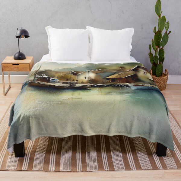 Item preview, Fishing Village designed and sold by Donkey's Salad.