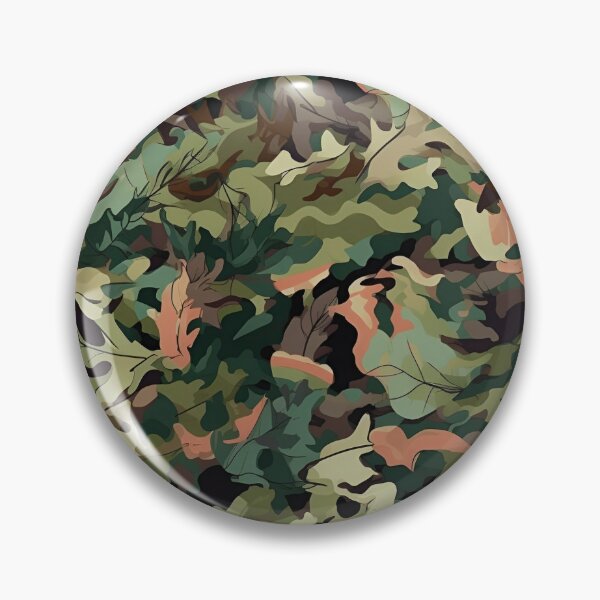 Item preview, Camo leaf design camouflage army greens designed and sold by CactusPan.