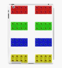 Red, Green, Yellow And Blue Lego iPad Case/Skin
