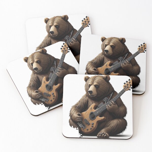 Item preview, Bear play Guitar Vol 1 designed and sold by recipestv7.