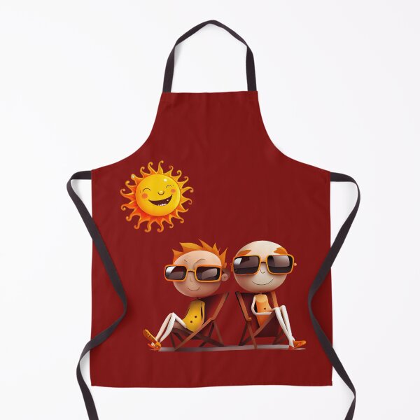 Item preview, Sun Worshipers: A Joyous Digital Illustration of Cartoon Characters Celebrating Life designed and sold by MTJ-Mushrooms.