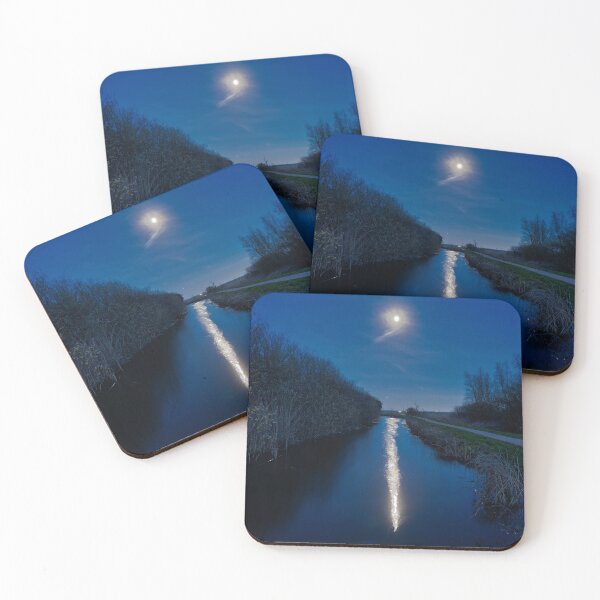 Item preview, A reflective spring moonrise designed and sold by Crimmy.