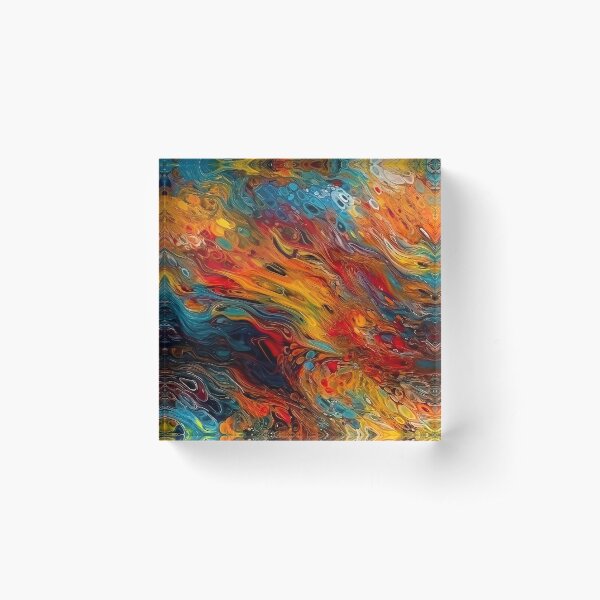 Item preview, Abstract Painting #1 designed and sold by helgekerler.