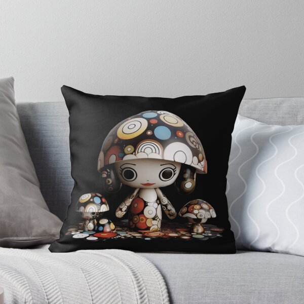 Item preview, Adorable Polka Dot Porcelain Mushroom Doll designed and sold by TVBArchive.