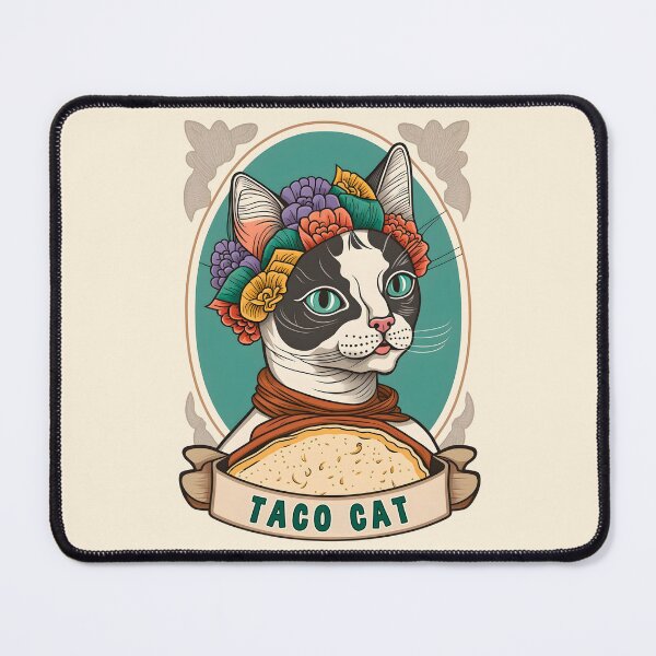 Item preview, Taco Cat Cinco De Mayo Funny Floral Cat Lover Mexican Fiesta designed and sold by SecretDicer.