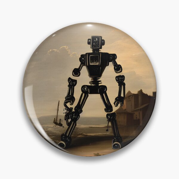 Item preview, Robot in the style of famous art. designed and sold by CRAFTER-MEDIA.