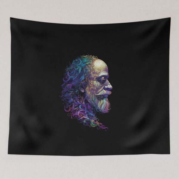 Item preview, William Shakespeare face digital oil painting. designed and sold by paulo silveira.