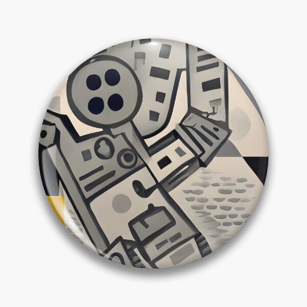 Item preview, Robot in the style of famous art. designed and sold by CRAFTER-MEDIA.