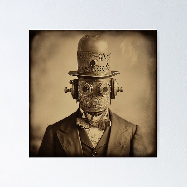 Item preview, Old Timey Robot 1 designed and sold by Karmatica.