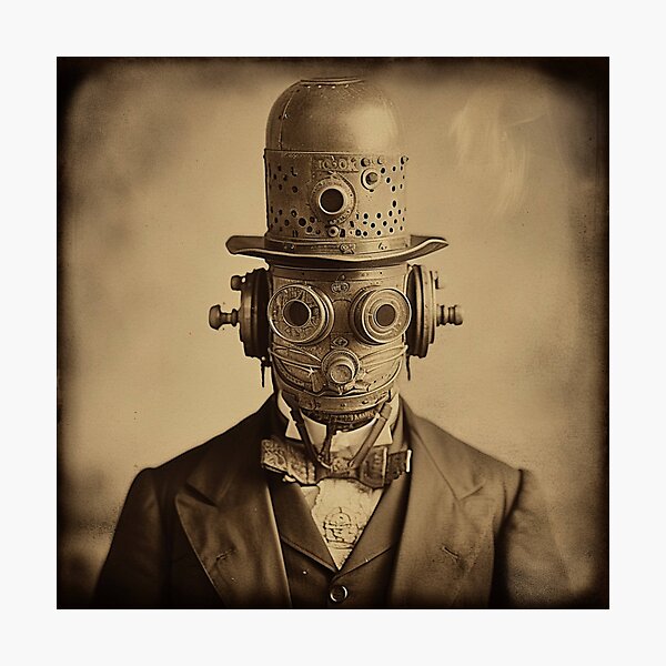 Item preview, Old Timey Robot 1 designed and sold by Karmatica.