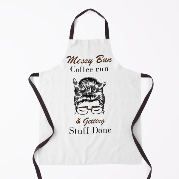 Item preview, Messy Bun Coffee Run and Getting Stuff Done designed and sold by Kwoss.