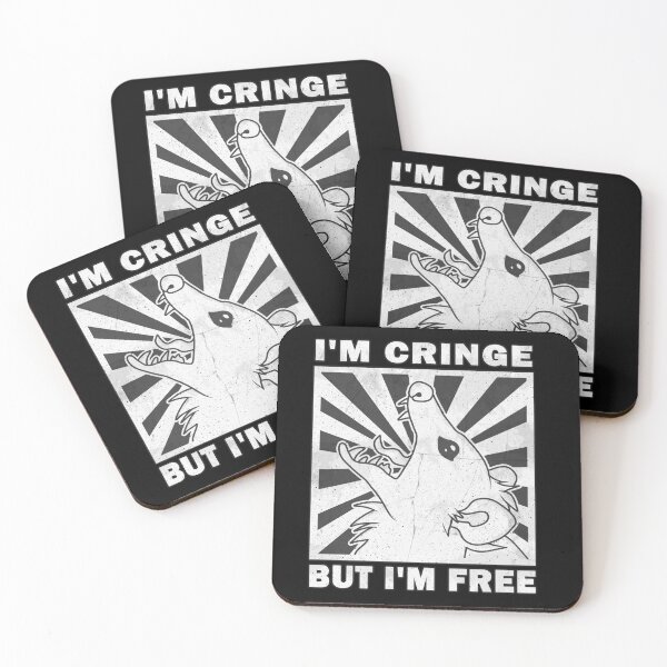 Item preview, I'm Cringe, But I'm Free - Possum designed and sold by ValentinaHramov.