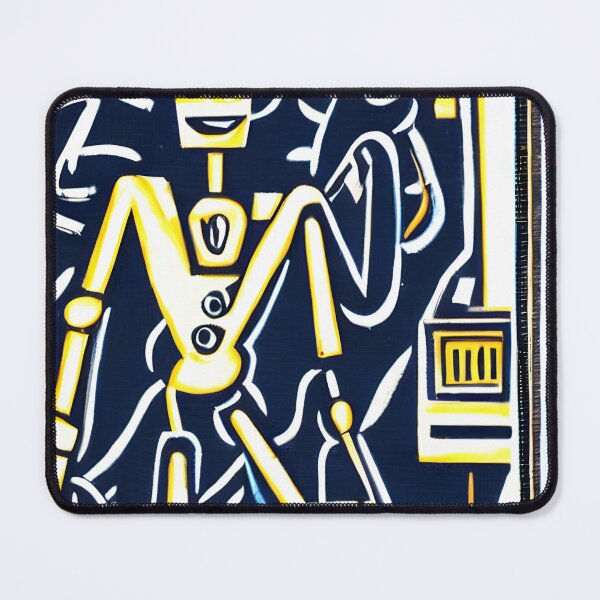 Item preview, Robot in the style of famous art. designed and sold by CRAFTER-MEDIA.