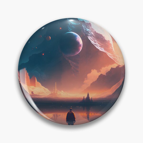 Item preview, Interplanetary Horizon designed and sold by CreativeBoard.