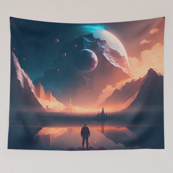 Item preview, Interplanetary Horizon designed and sold by CreativeBoard.