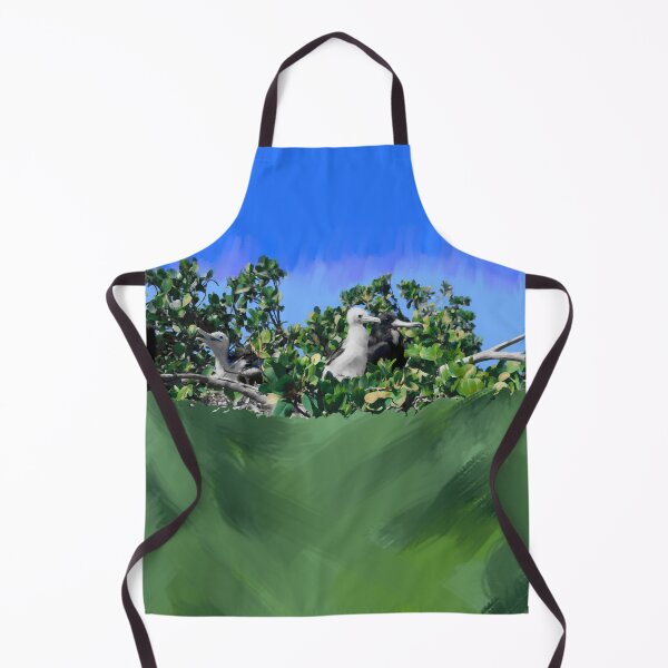 Item preview, Frigate Bird Sanctuary in Barbuda Lagoon designed and sold by Marjorie Jensen.