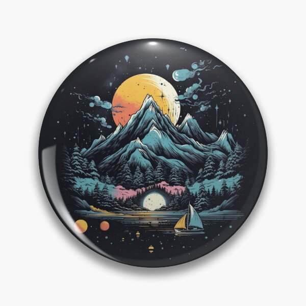 Artikelvorschau, Mountains And The Silence entworfen und verkauft von Hikiversity.