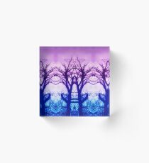 SKELETON TREE Leggings Acrylic Block