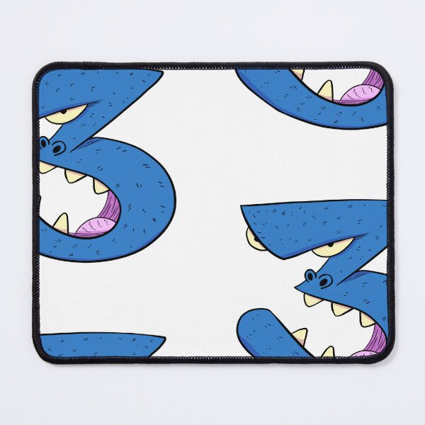 Item preview, Number Monsters - three 3 designed and sold by ngness.