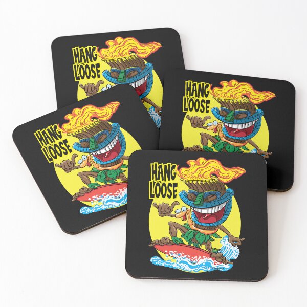 Item preview, Hang Loose Tiki Surfer designed and sold by eShirtLabs.
