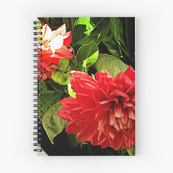 Item preview, GLORIA DE PASIÓN - DAHLIAS ROJAS - un sueño de verano designed and sold by RubaiDesign.