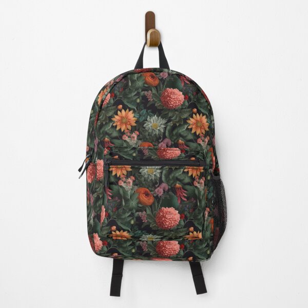 Item preview, Elegant Floral Symphony on Black designed and sold by Adam Prettyjohns.