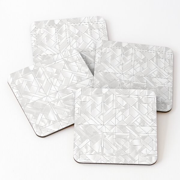 Item preview, If You Like Silver Mosaic Lines Pattern designed and sold by PatternBestFan.