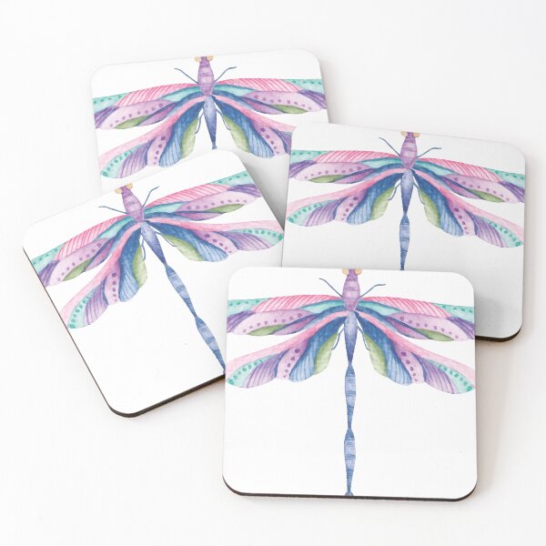 Artikelvorschau, Libellen-Aquarelle Inspirierendes Geschenk für Frauen Motivierende Frauen Libelle Sommer entworfen und verkauft von iCoolShirts.