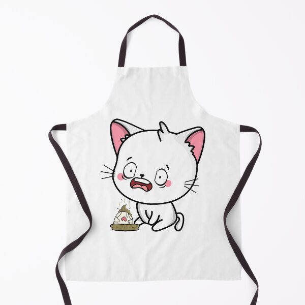 Item preview, Funny White Cat steps on a dirty diaper designed and sold by Pet Station.