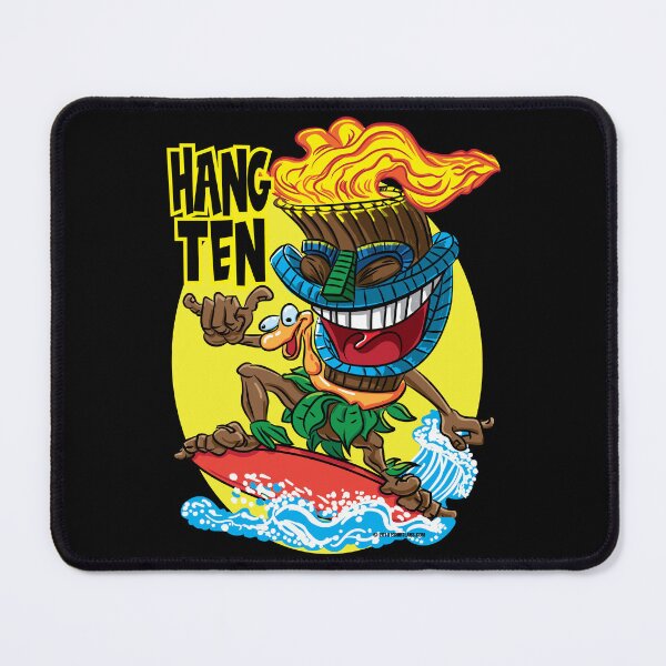 Item preview, Hang 10 Tiki Surfer designed and sold by eShirtLabs.